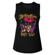 MOTLEY CRUE - SPRAYPAINT TOUR LADIES SHIRT