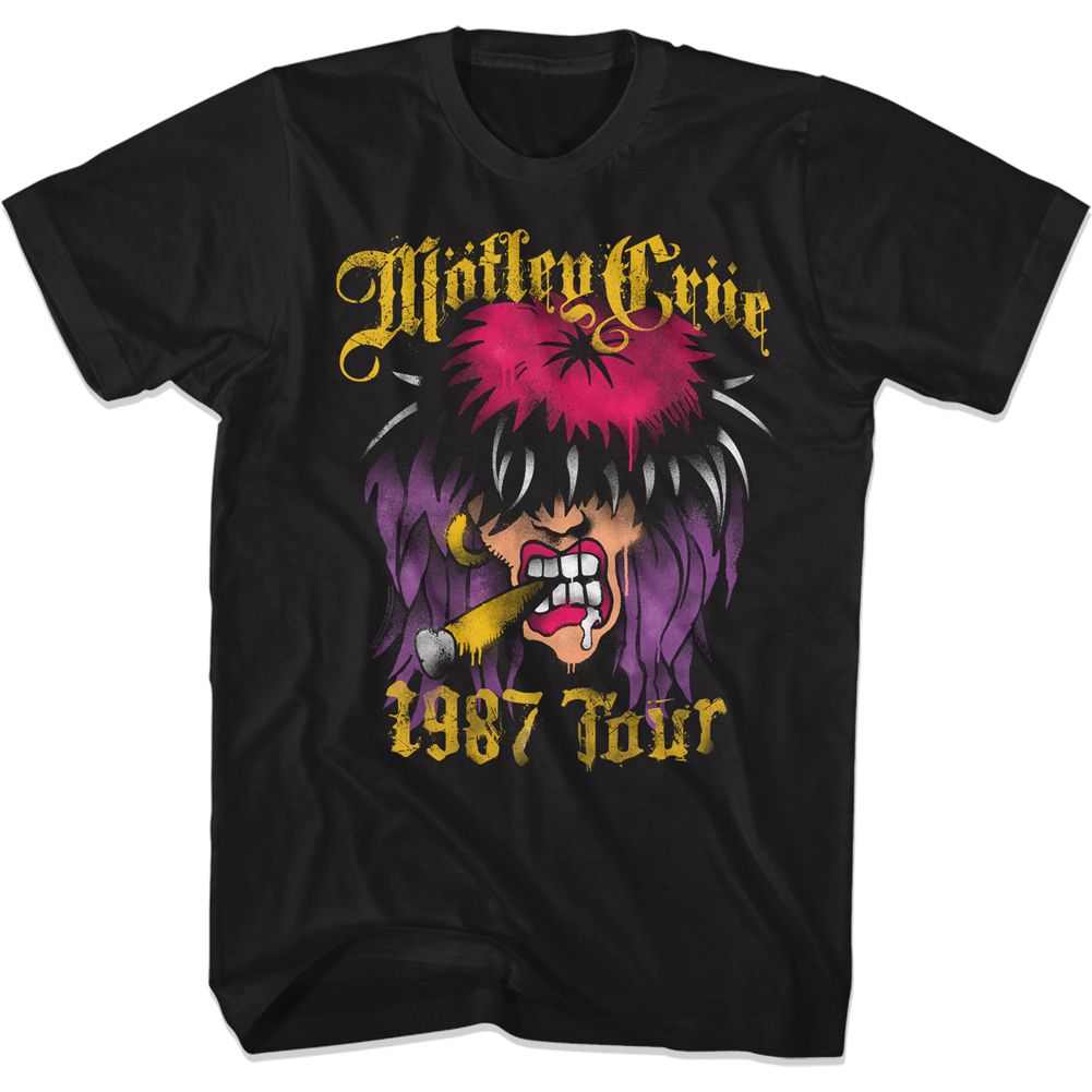 MOTLEY CRUE - SPRAYPAINT TOUR SHIRT