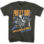 MOTLEY CRUE - GIRLS GIRLS GIRLS 1987 TOUR SHIRT