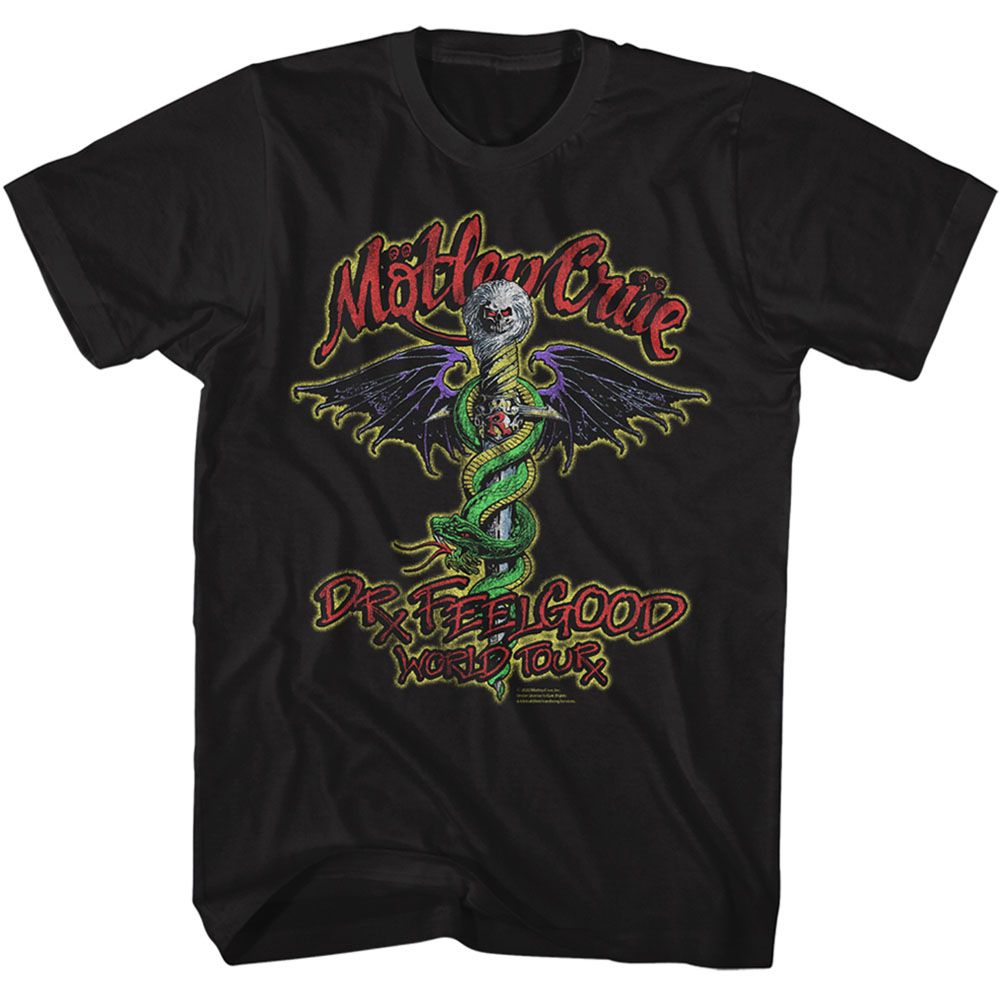 MOTLEY CRUE - DR FEELGOOD TOUR SHIRT