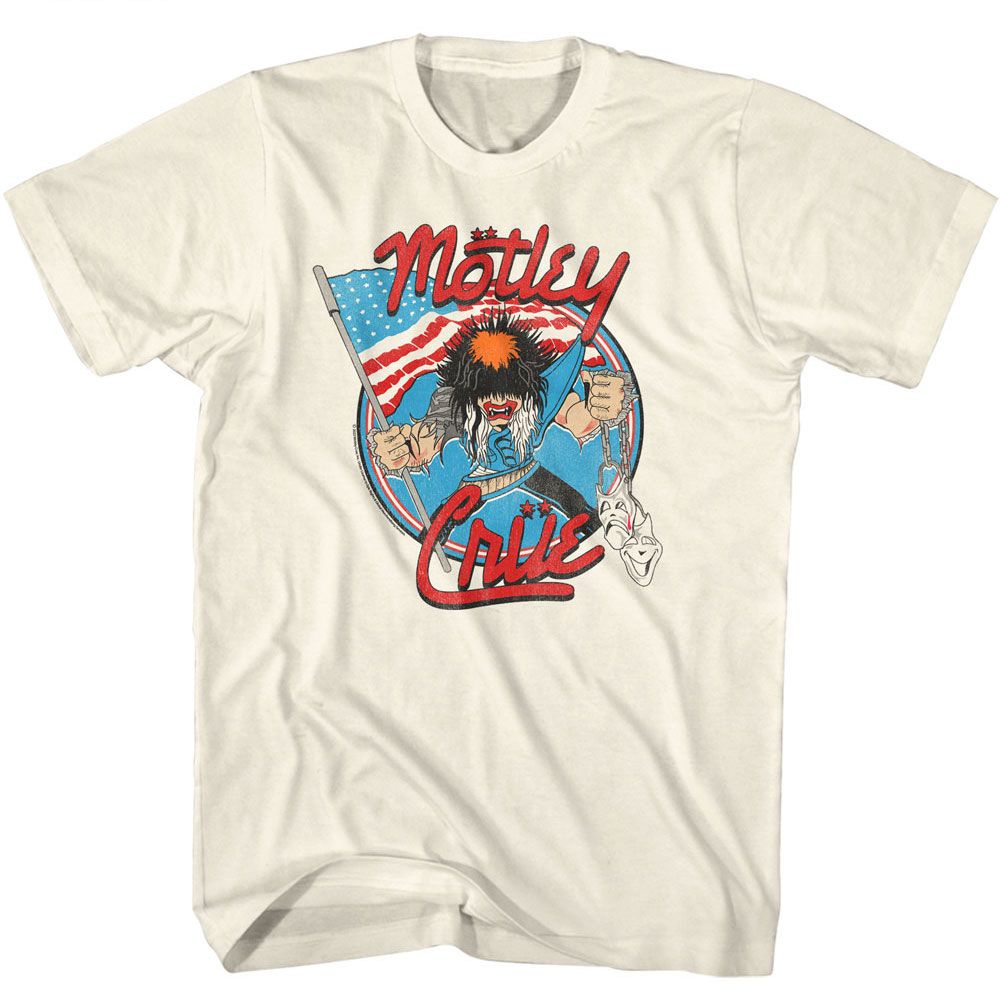 MOTLEY CRUE - ALLISTER WITH US FLAG SHIRT
