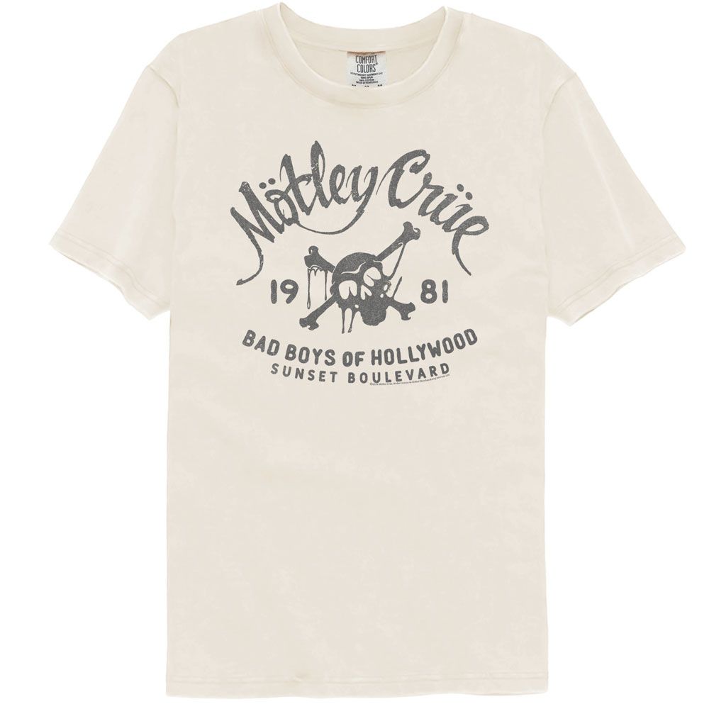 MOTLEY CRUE - BAD BOYS 1981 SHIRT