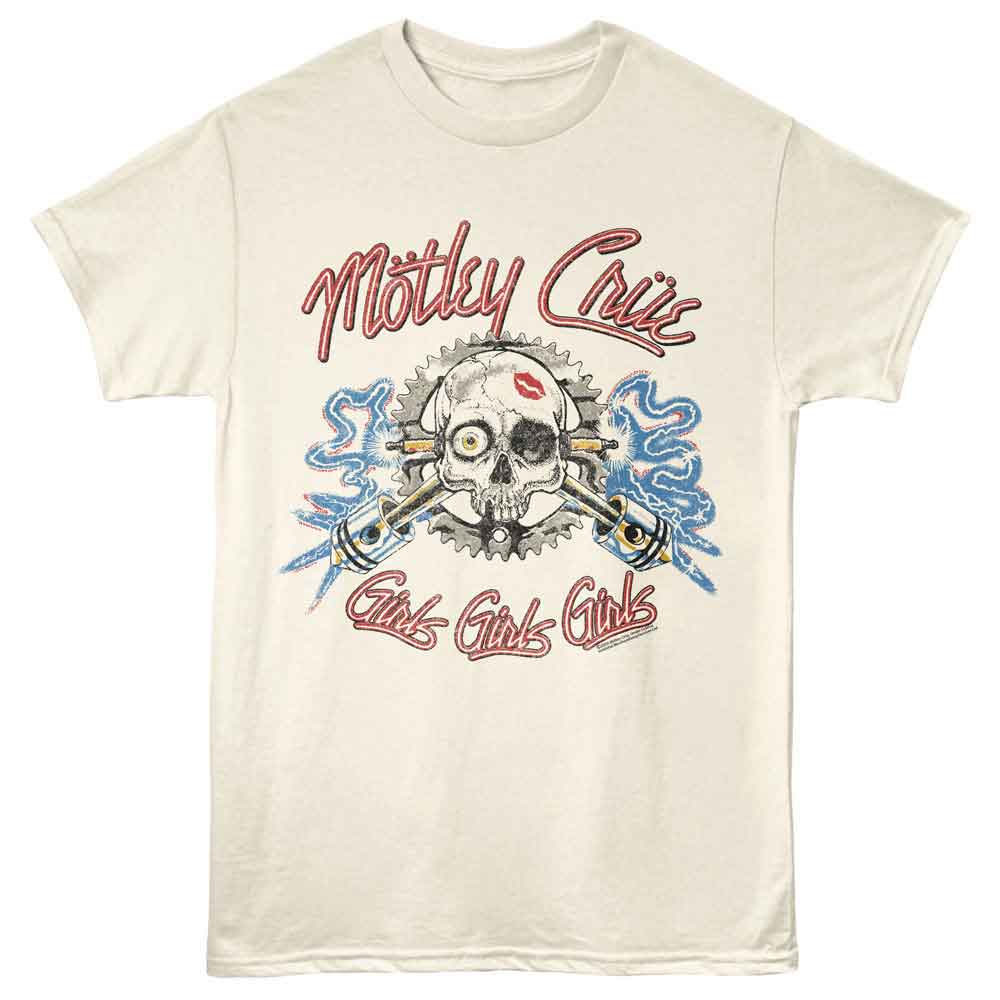 MOTLEY CRUE - ELECTRIC SKULL SHIRT