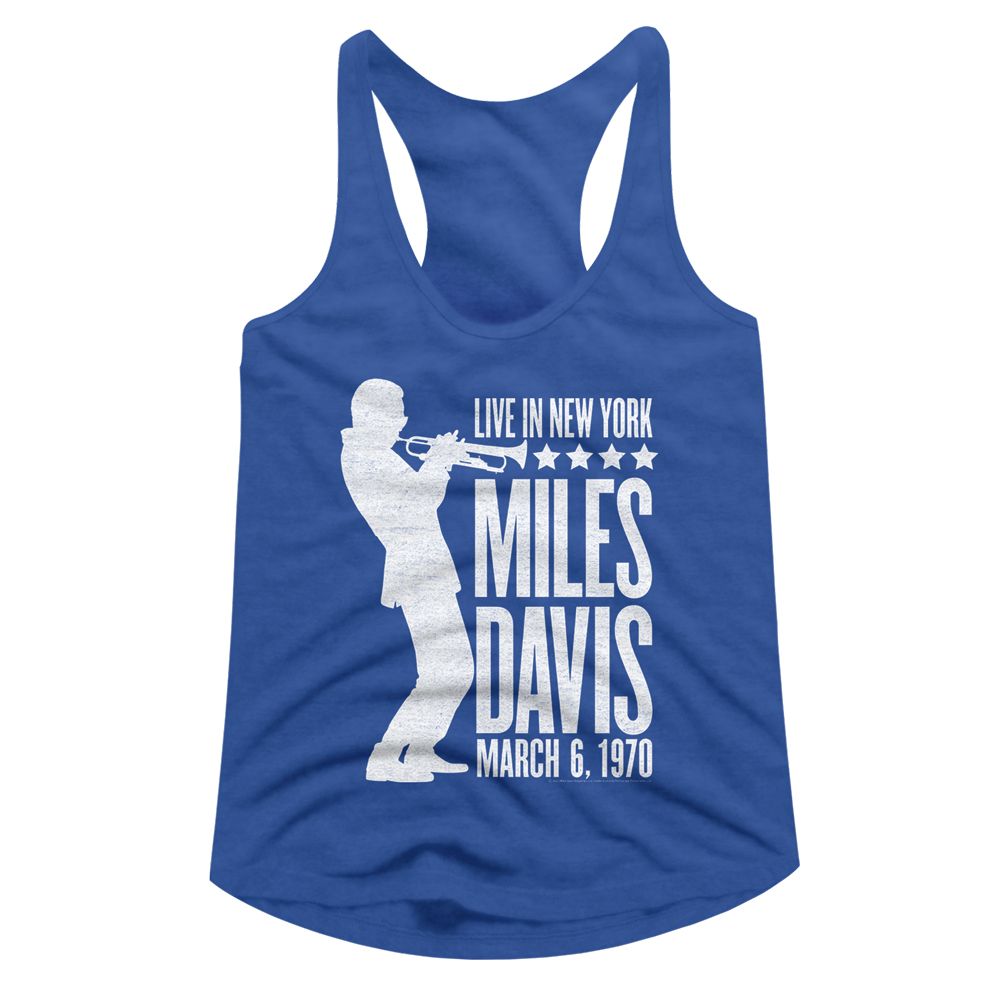 MILES DAVIS - SILHOUETTE LADIES SHIRT