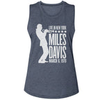 MILES DAVIS - SILHOUETTE LADIES SHIRT