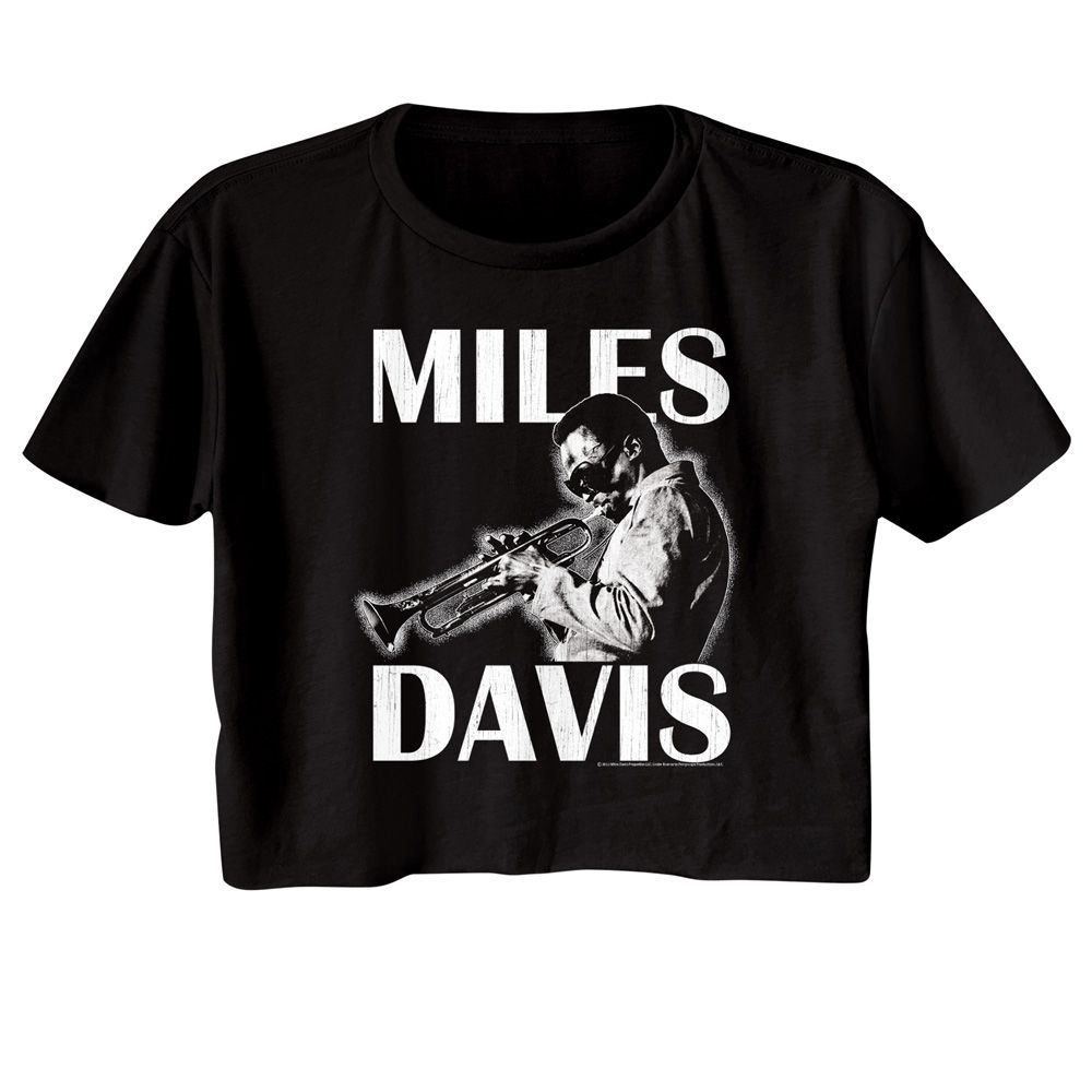 MILES DAVIS - PLAYING THE TRUMPET LADIES SHIRT