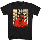 MILES DAVIS - WARPED TEXT SHIRT