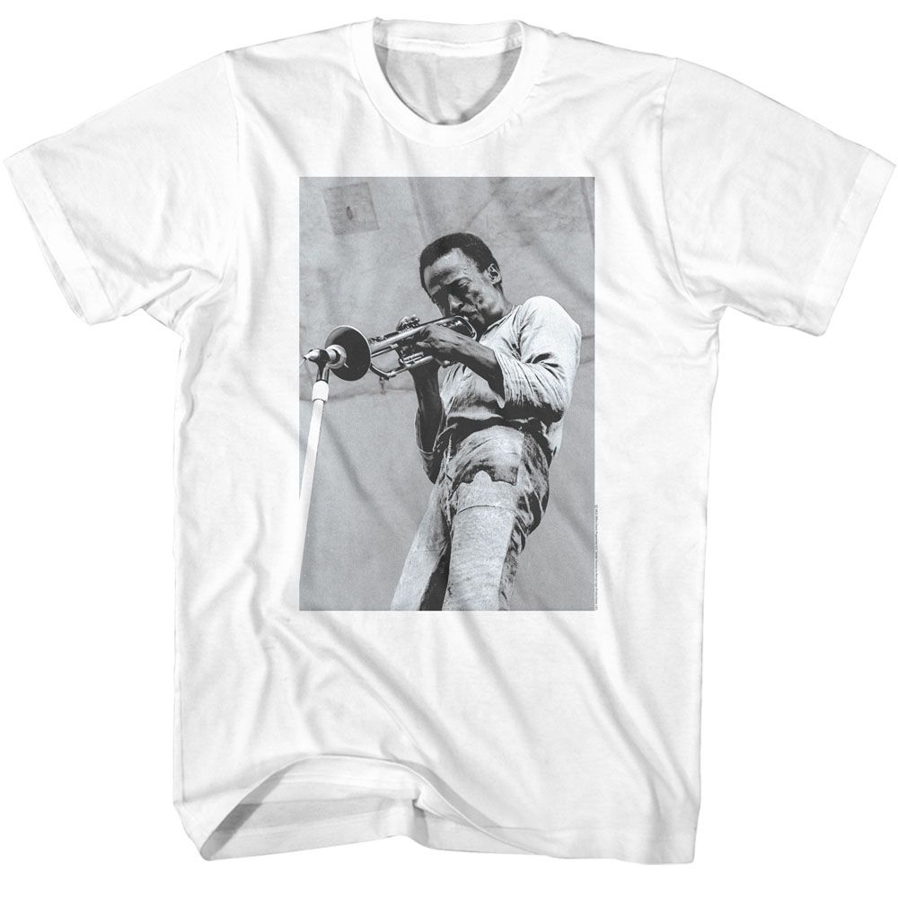MILES DAVIS - TRUMPET INTO MIC SHIRT