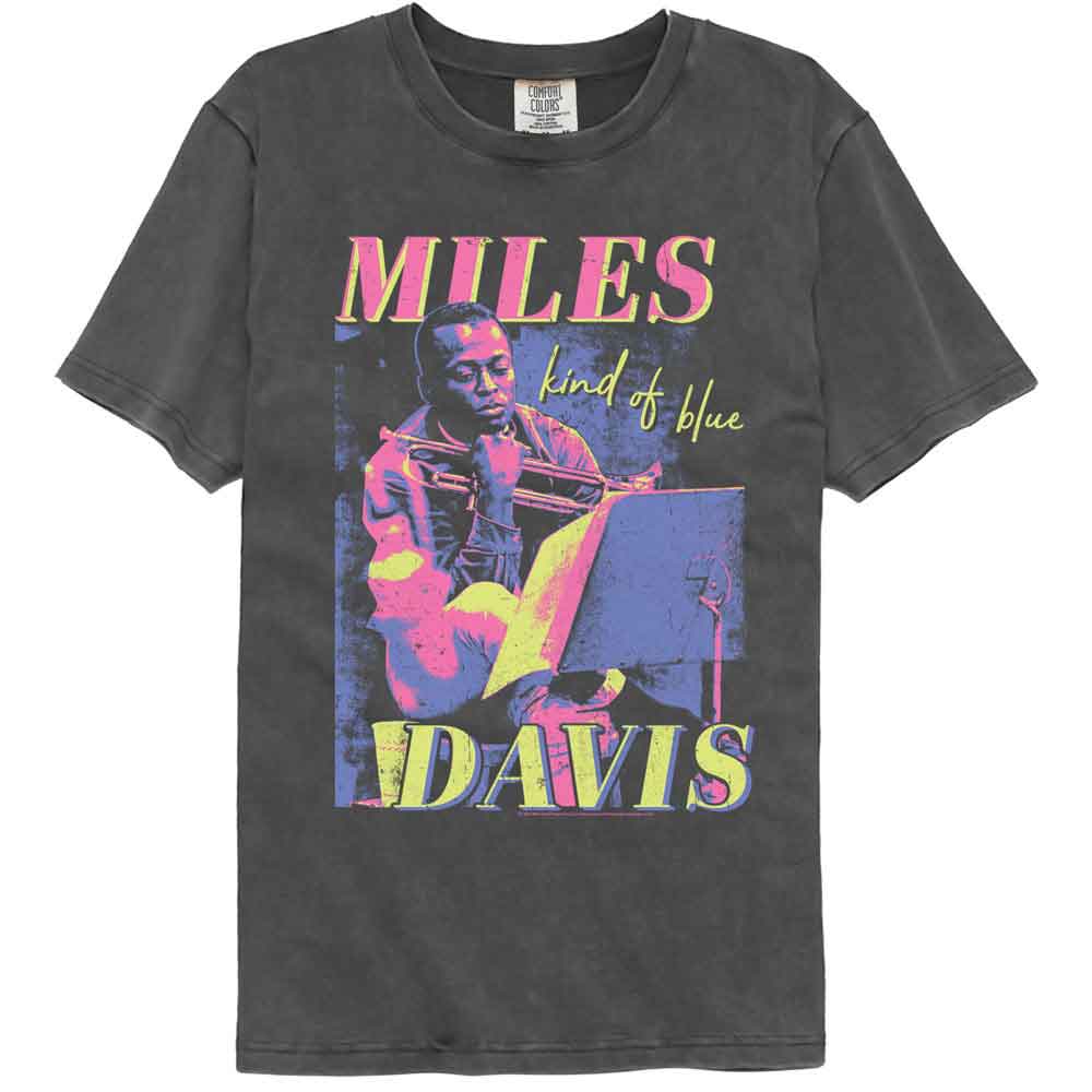 MILES DAVIS - VIBRANT TRICOLOR SHIRT