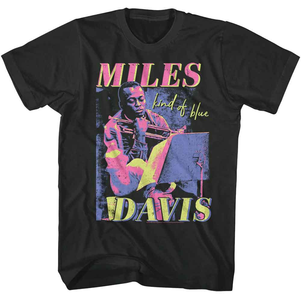 MILES DAVIS - VIBRANT TRICOLOR SHIRT