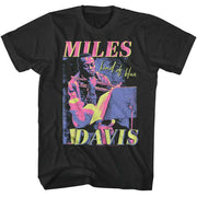 MILES DAVIS - VIBRANT TRICOLOR SHIRT