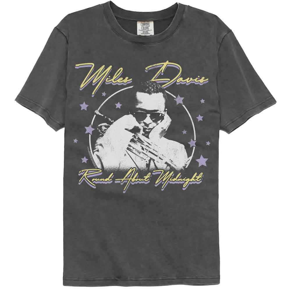 MILES DAVIS - ROUND ABOUT MIDNIGHT STARS SHIRT