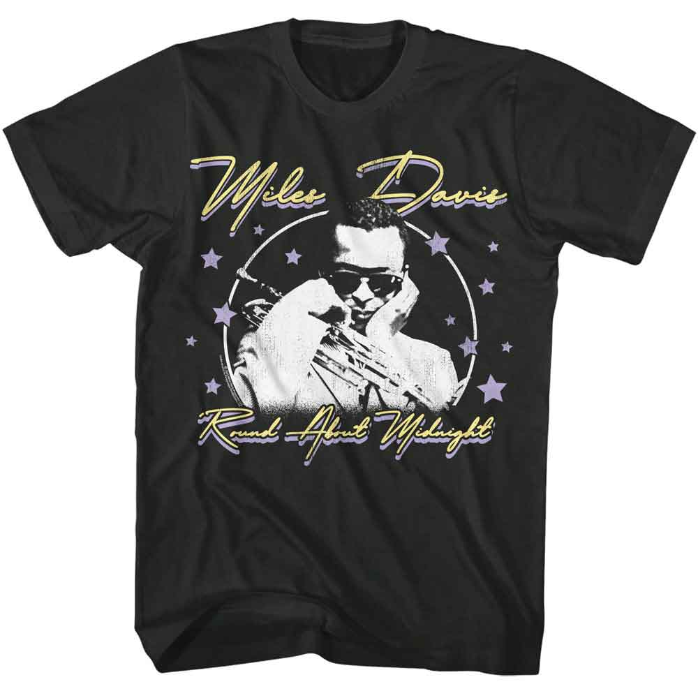 MILES DAVIS - ROUND ABOUT MIDNIGHT STARS SHIRT