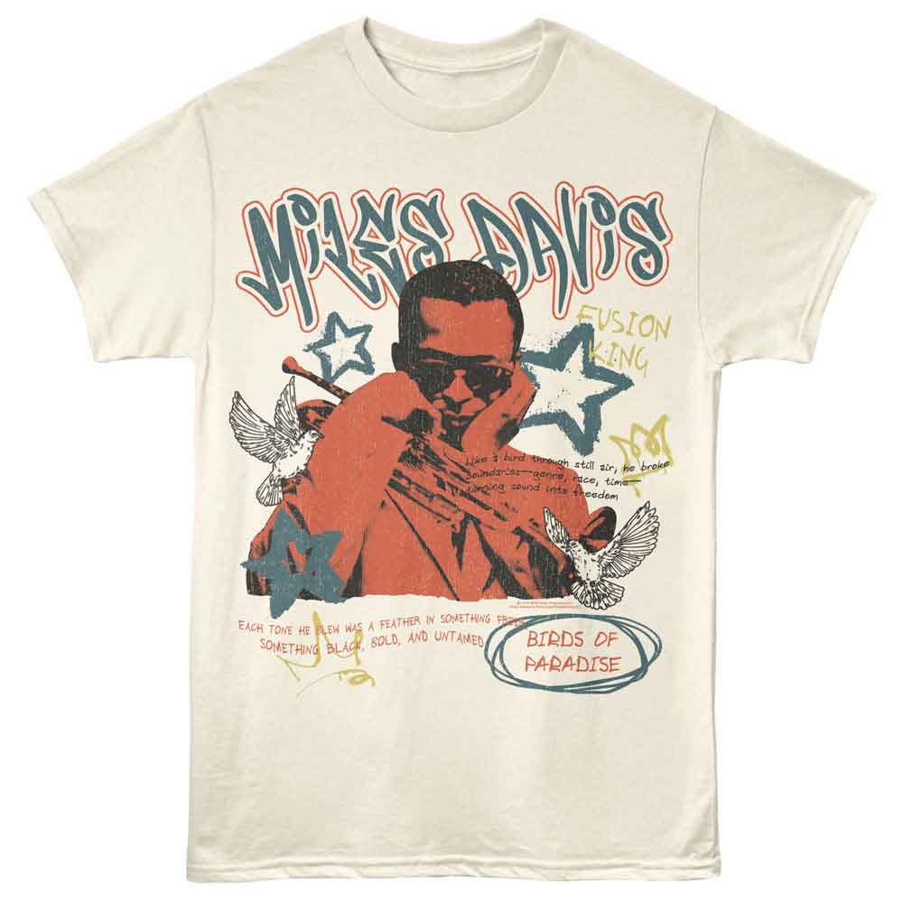 MILES DAVIS - BIRDS OF PARADISE SHIRT