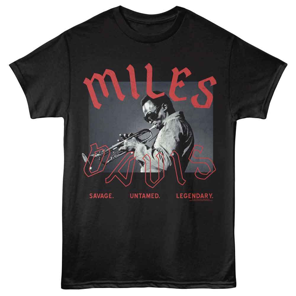 MILES DAVIS - UNTAMED LEGENDARY SHIRT