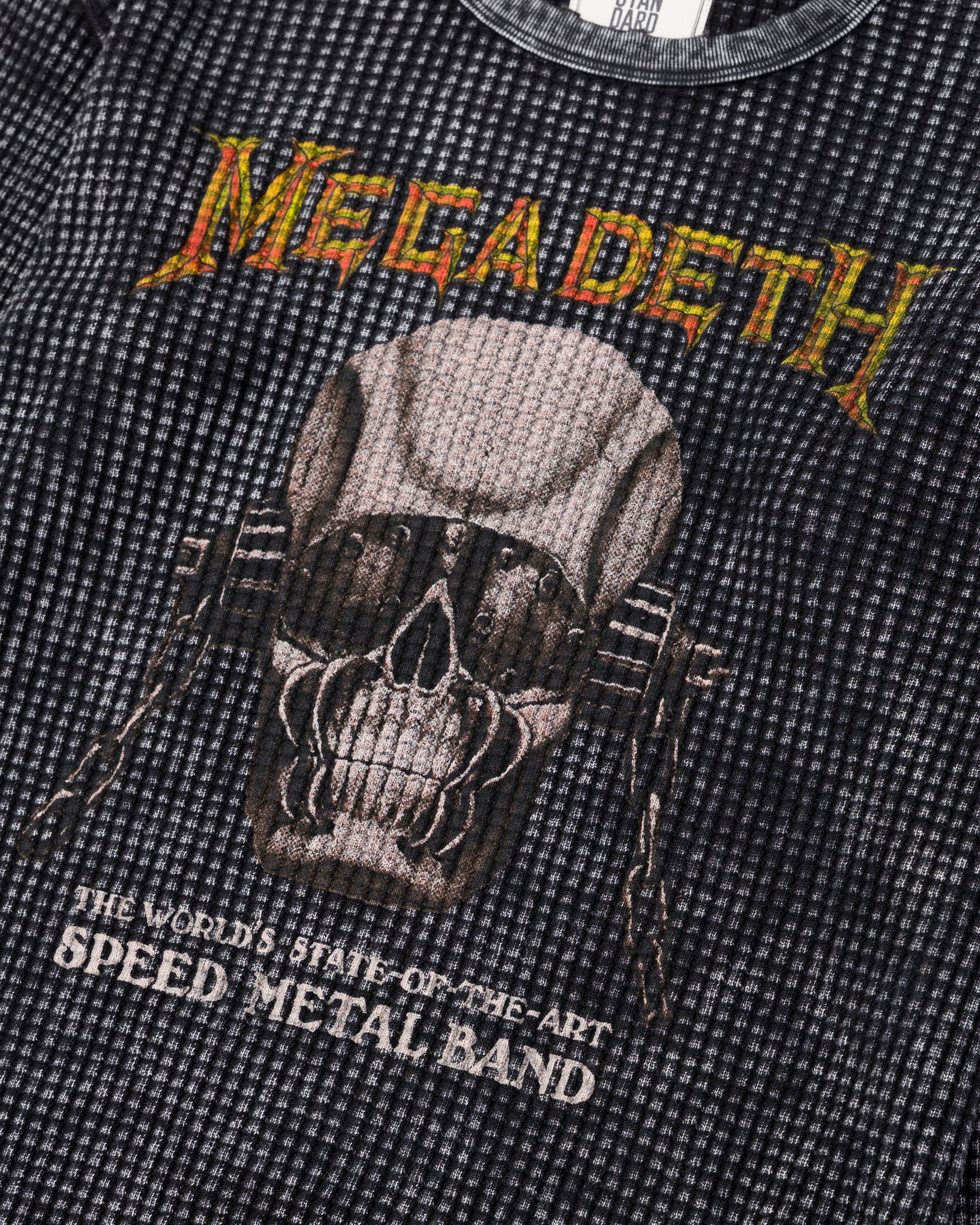 MEGADETH 'STATE' THERMAL SWEATER