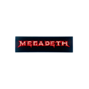MEGADETH LOGO EMBROIDERED PATCH