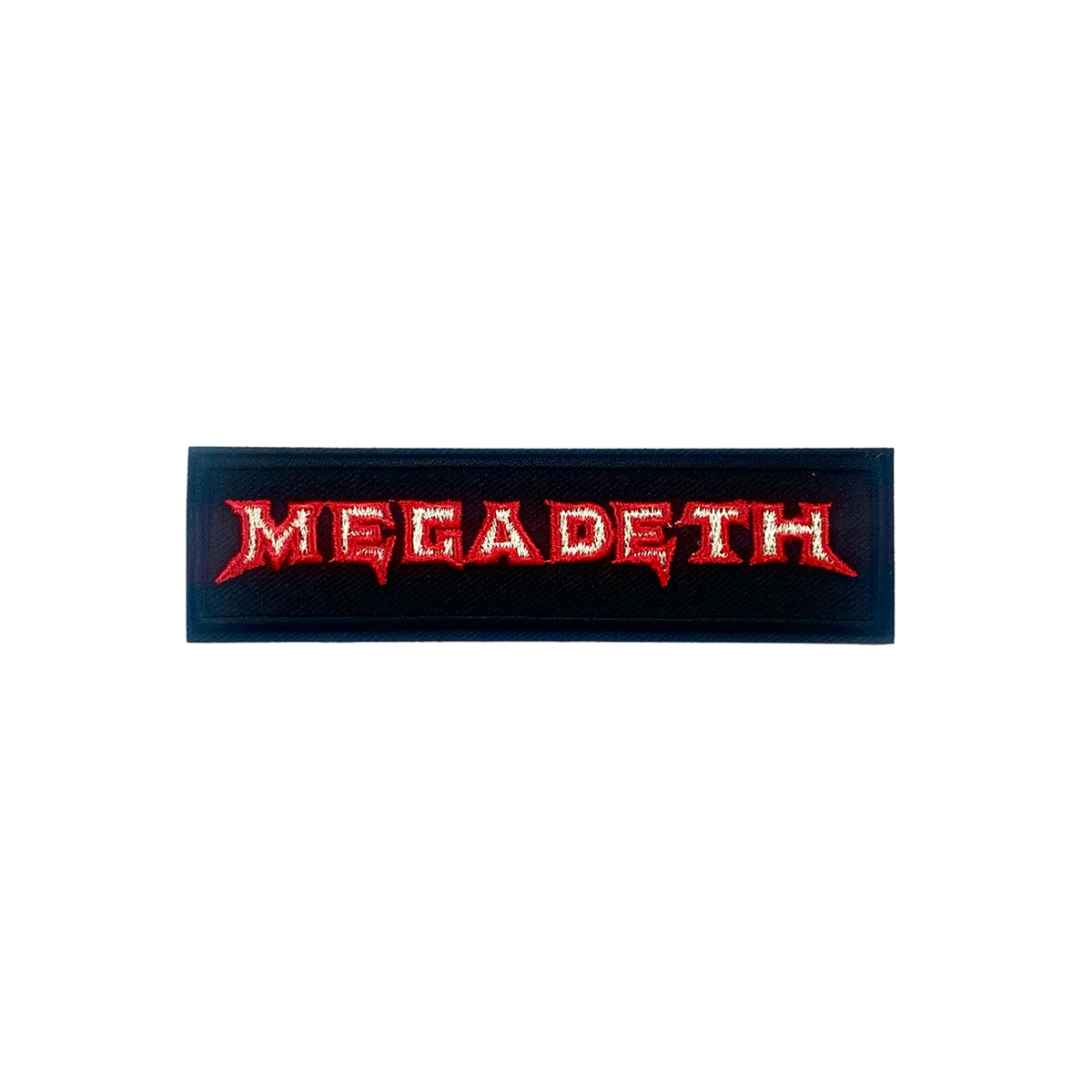 MEGADETH - LOGO - EMBROIDERED PATCH