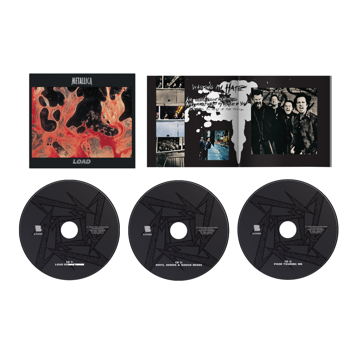 METALLICA 'LOAD' 3CD - REMASTERED - EXPANDED