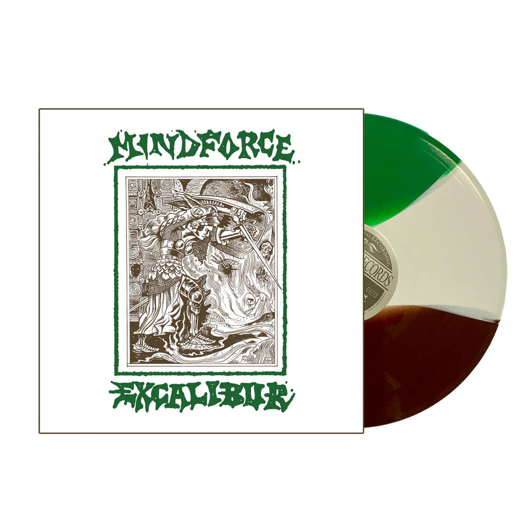 MINDFORCE 'EXCALIBUR' LP - GREEN/WHITE/BROWN