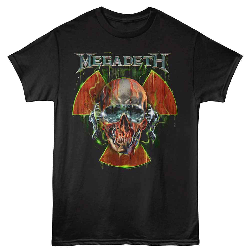 MEGADETH - VIC AND RADIOACTIVE SYMBOL SHIRT