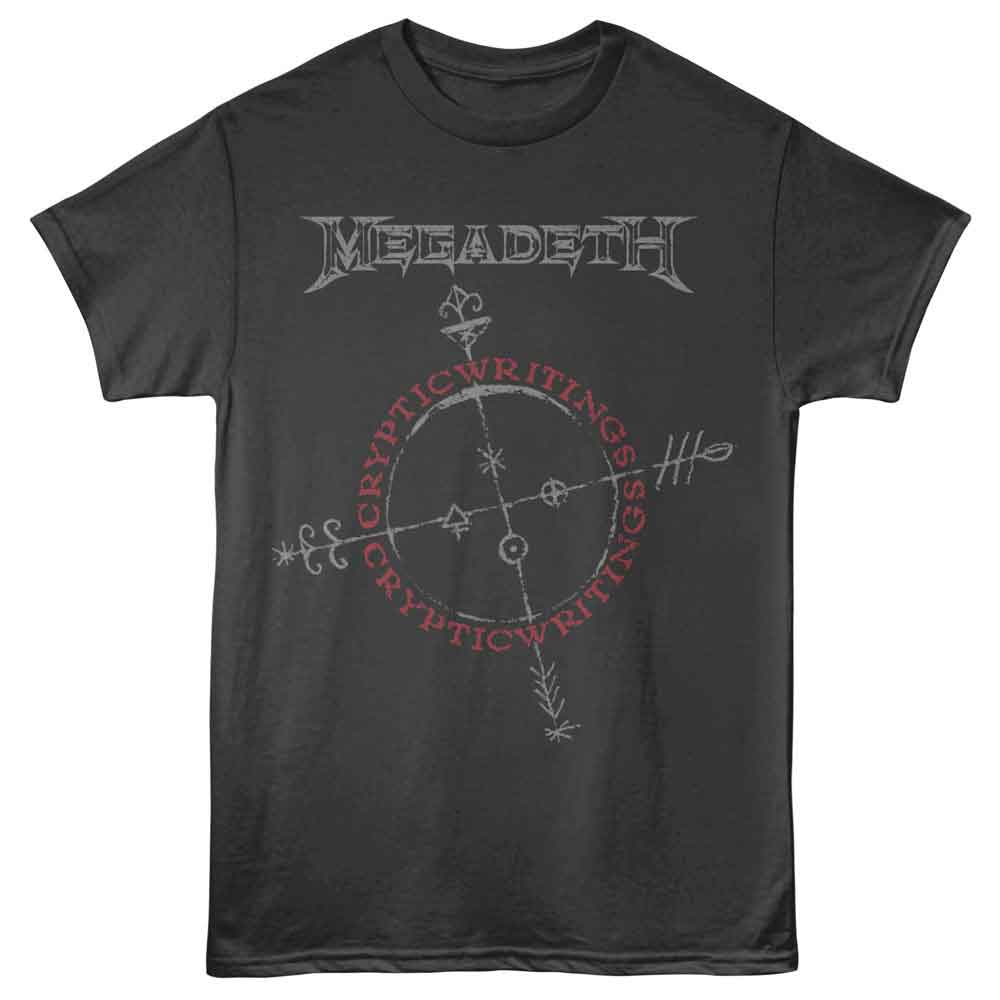 MEGADETH - CRYPTIC WRITINGS SHIRT