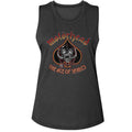 MOTORHEAD - SNAGGLETOOTH AND SPADE LADIES SHIRT