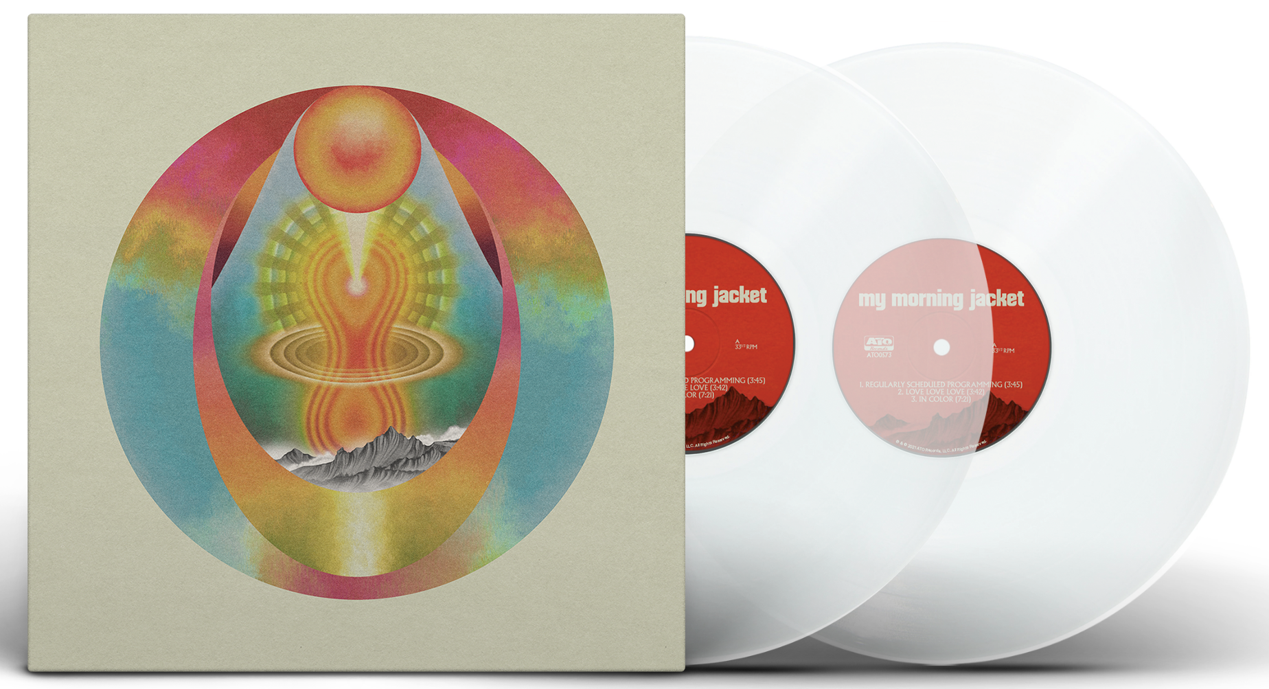 MY MORNING JACKET 'MY MORNING JACKET' 2LP - CLEAR
