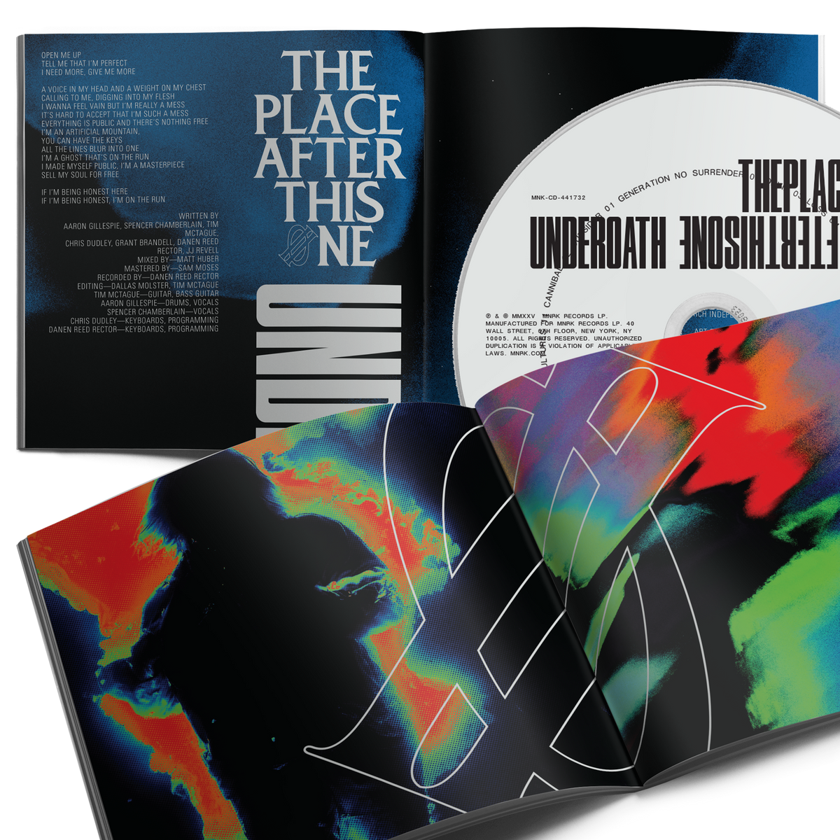 UNDEROATH 'THE PLACE AFTER THIS ONE' BOOKLET CD
