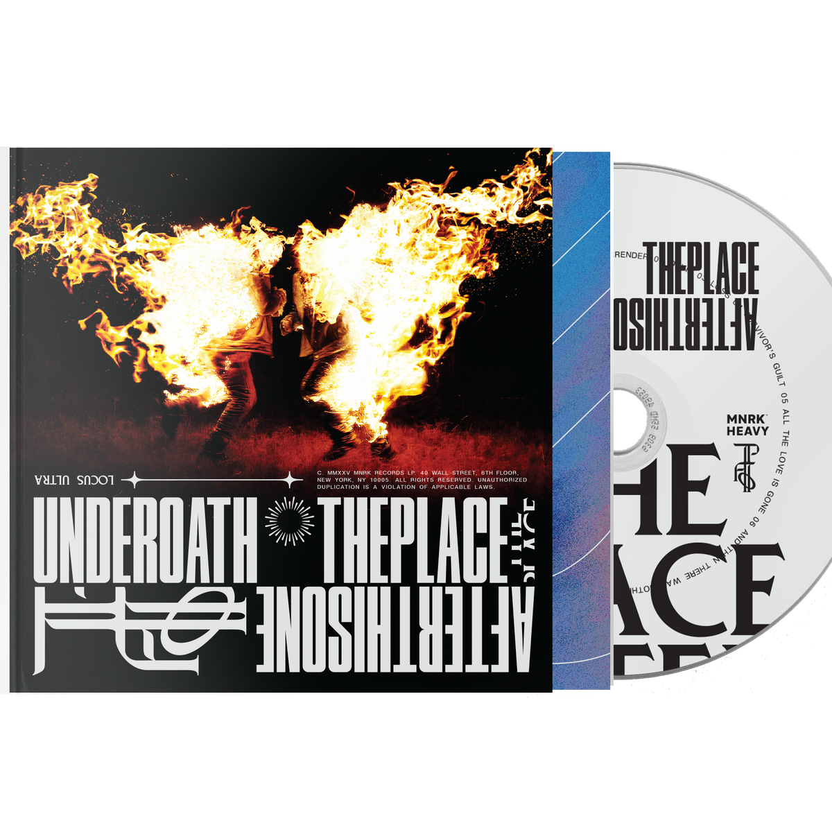 UNDEROATH 'THE PLACE AFTER THIS ONE' BOOKLET CD