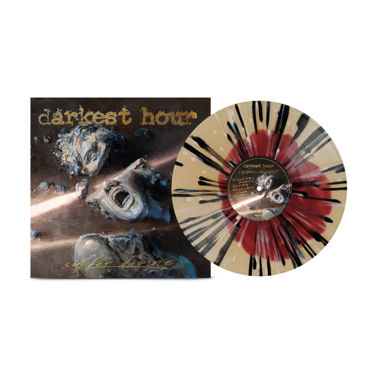 DARKEST HOUR ‘SUFFER DIVINE’ LP (Exclusive – Limited to 300, Burrowing Deeper Vinyl)