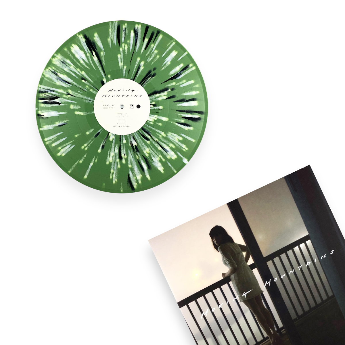MOVING MOUNTAINS ‘MOVING MOUNTAINS’ LP - LTD. 250 - GREEN/BLACK/WHITE SPLATTER