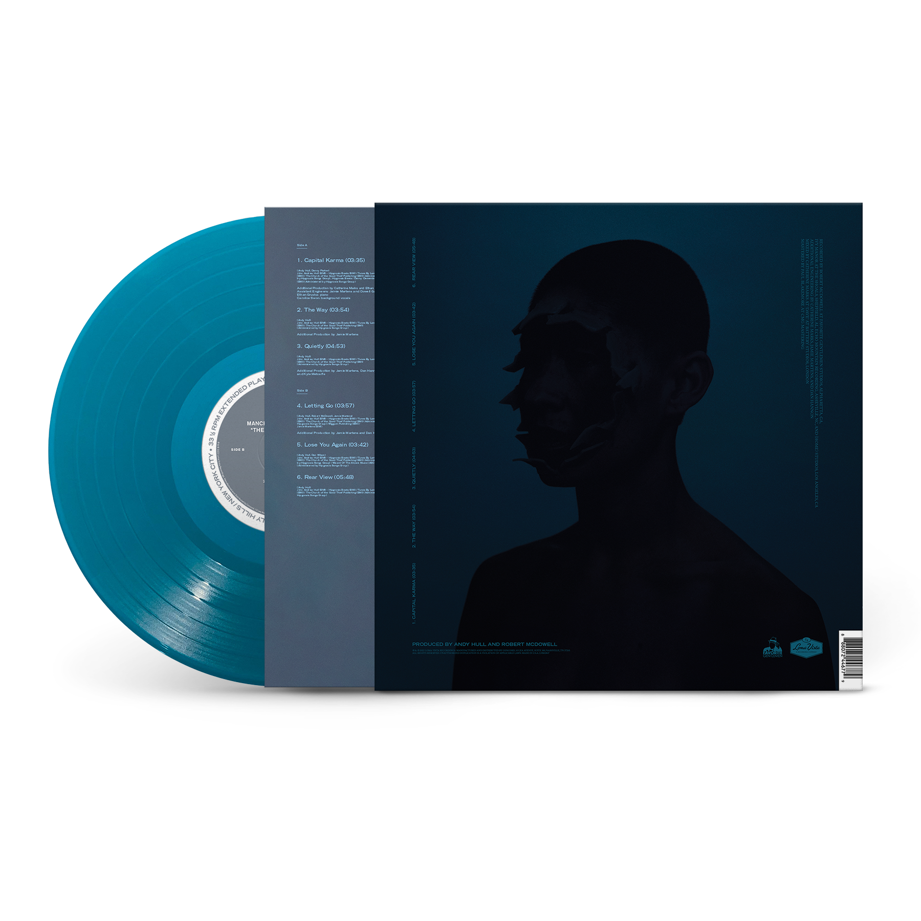 MANCHESTER ORCHESTRA ‘THE VALLEY OF VISION’ LP - LTD. 500 - SEA BLUE
