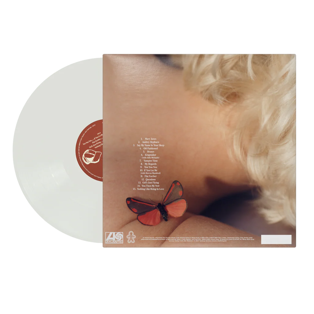 MAISIE PETERS 'FLORESCENCE' LP - SIGNED ART CARD - ALT ARTWORK - WHITE