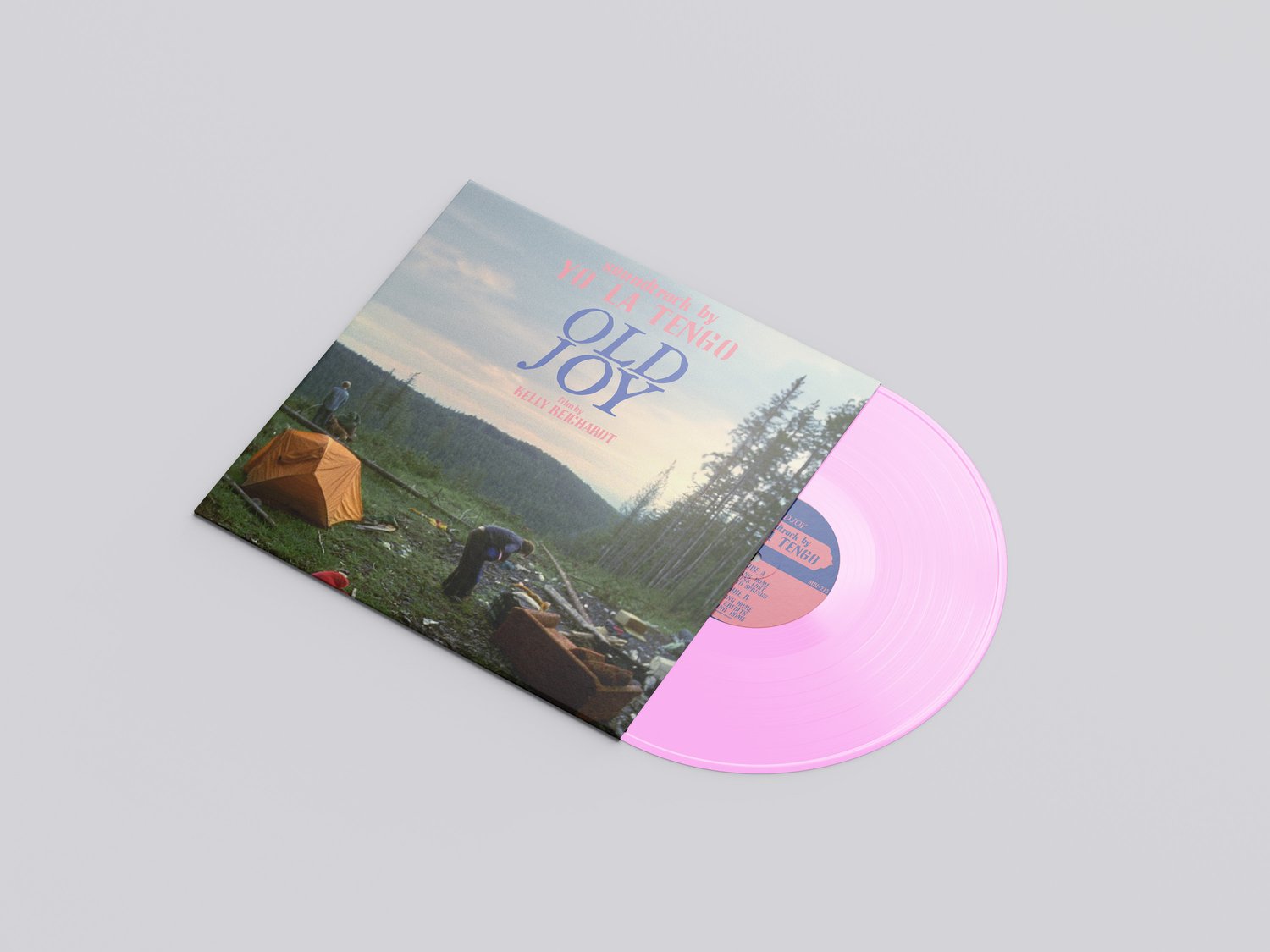 YO LA TENGO 'OLD JOY' LP - TRANSPARENT PINK