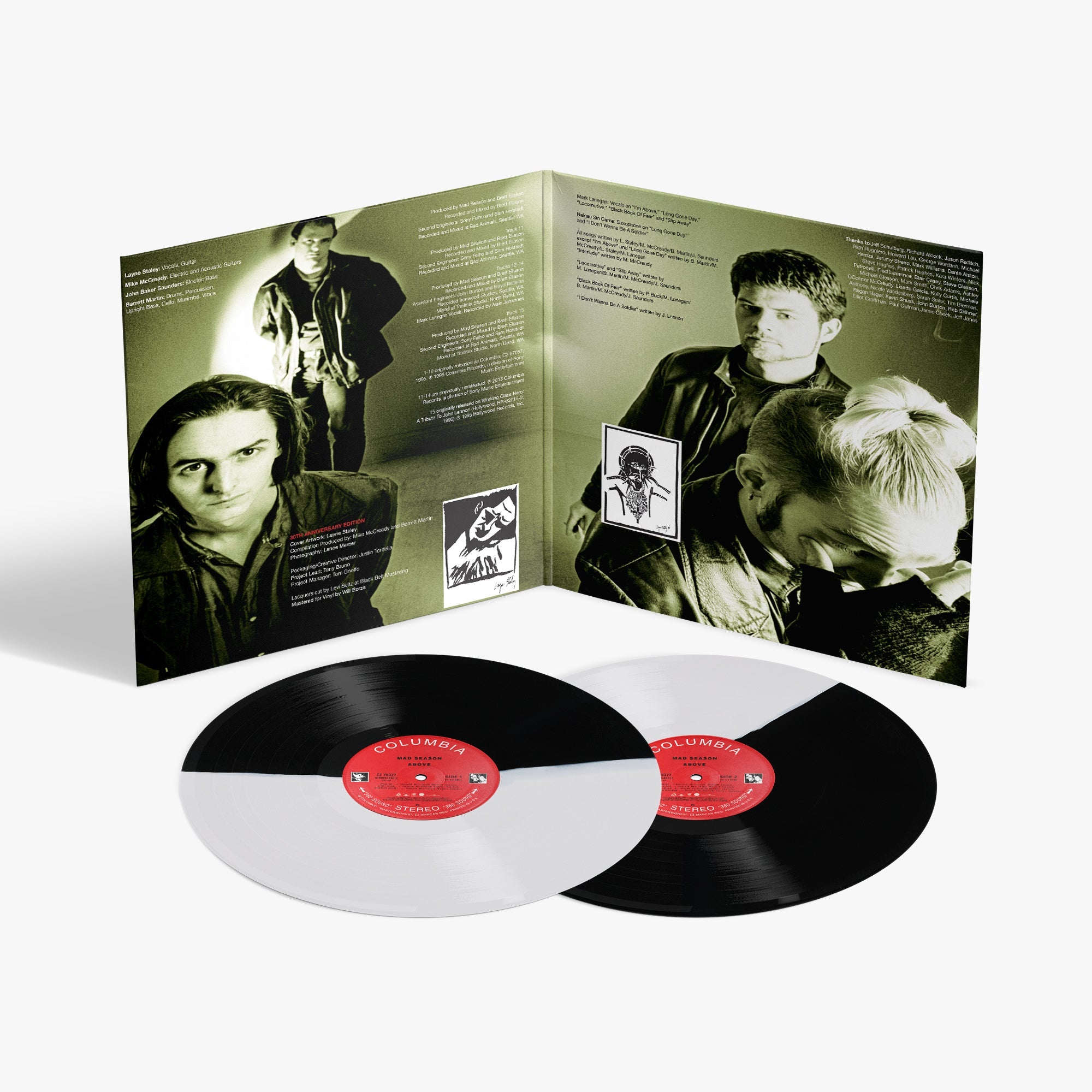 MAD SEASON 'ABOVE’ 30TH ANNIVERSARY EDITION 2LP - LTD. 250 - BLACK/WHITE
