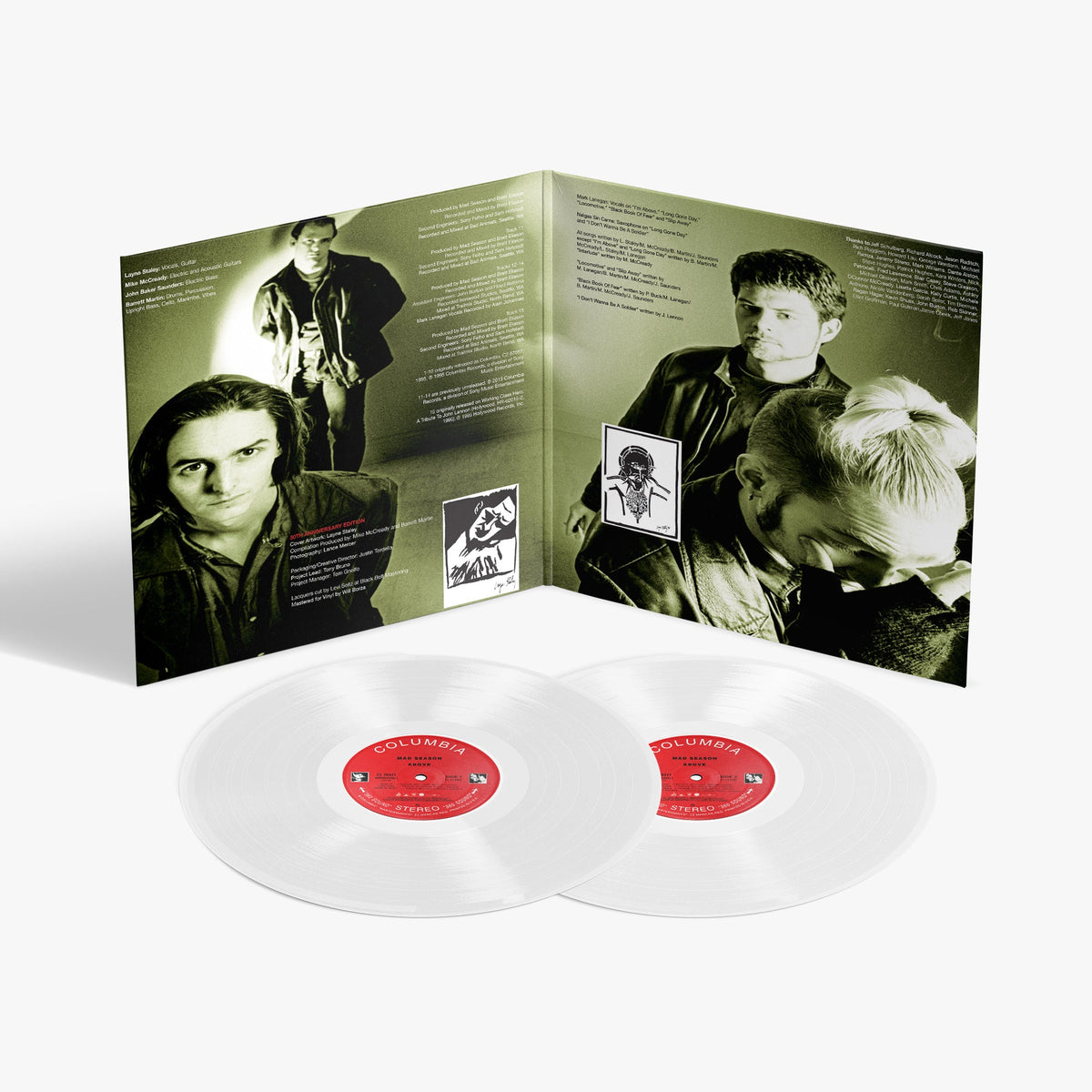 MAD SEASON 'ABOVE' 30TH ANNIVERSARY EDITION 2LP - LTD. 1000 - OPAQUE WHITE
