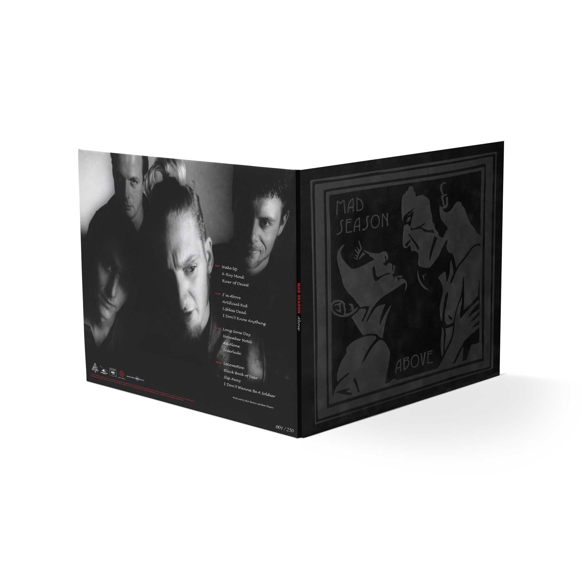 MAD SEASON 'ABOVE’ 30TH ANNIVERSARY EDITION 2LP - LTD. 250 - BLACK/WHITE