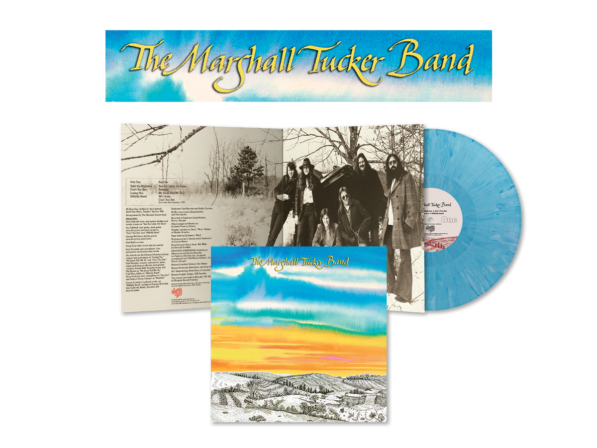 THE MARSHALL TUCKER BAND ‘THE MARSHALL TUCKER BAND’ LP - EXCLUSIVE - LTD. 300 - SKY BLUE