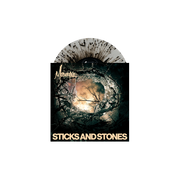 MUDVAYNE ‘STICKS AND STONES’ 7" - EXCLUSIVE - LTD. 500 - CLEAR/BLACK SPLATTER