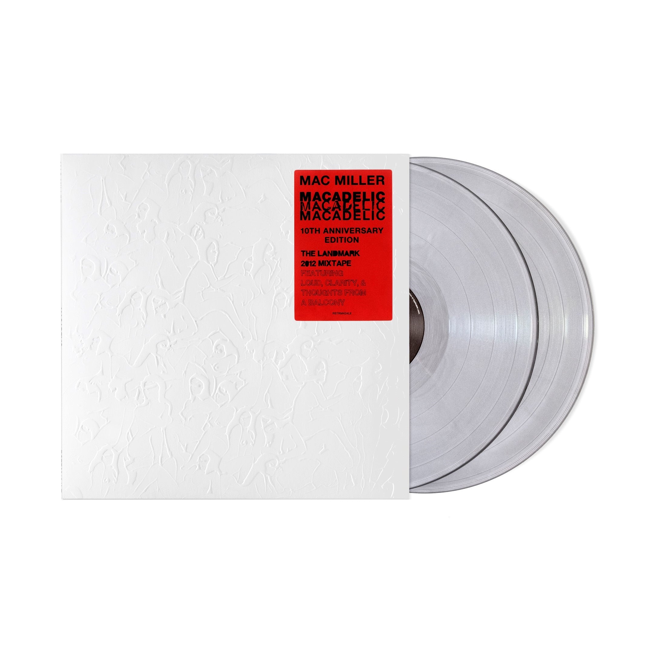MAC MILLER 'MACADELIC' 10TH ANNIVERSARY 2LP - SILVER