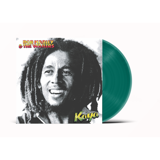 BOB MARLEY & THE WAILERS 'KAYA' LP - TRANSPARENT GREEN
