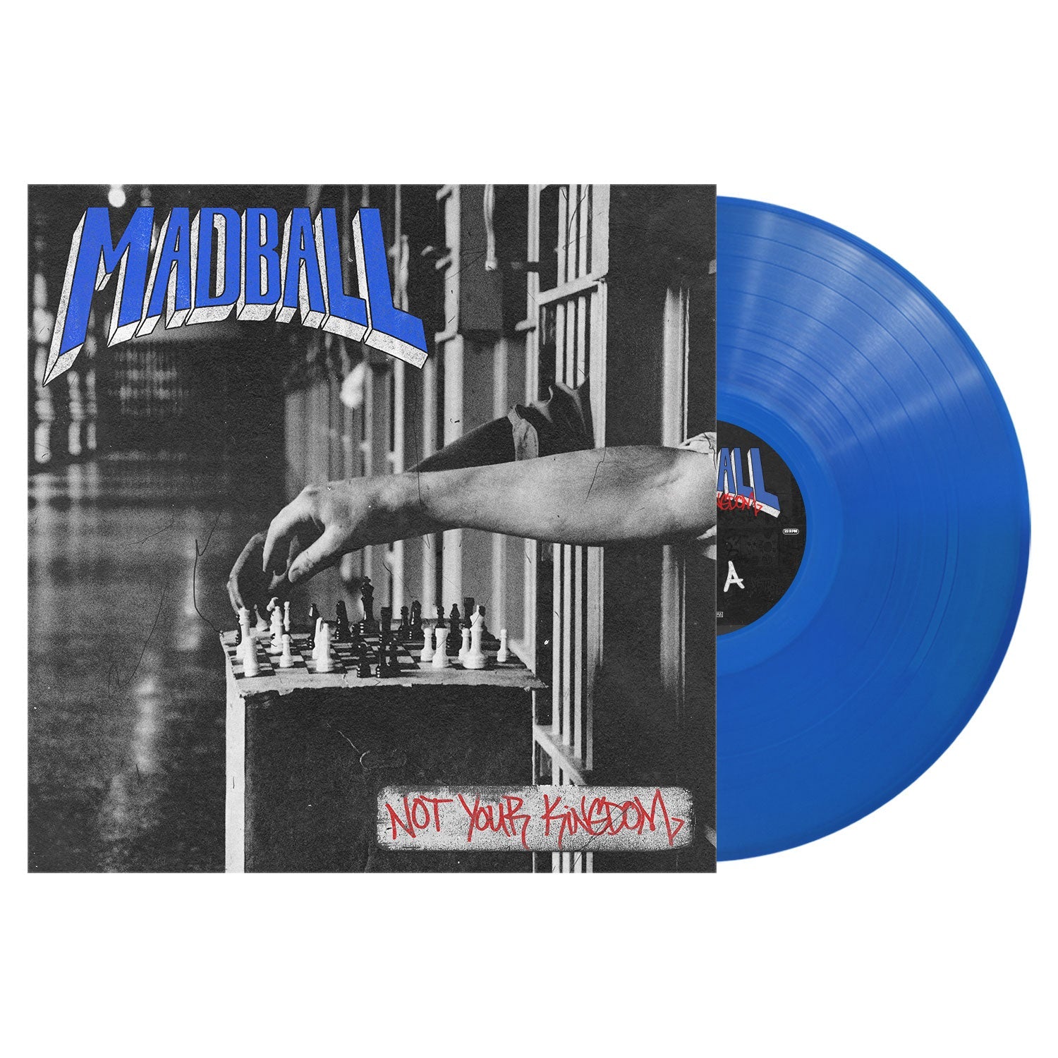 MADBALL ‘NOT YOUR KINGDOM’ LP - TRANSPARENT BLUE