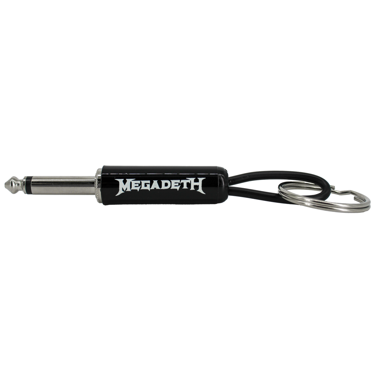MEGADETH LOGO GUITAR PLUG KEYCHAIN