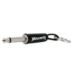 MEGADETH LOGO GUITAR PLUG KEYCHAIN