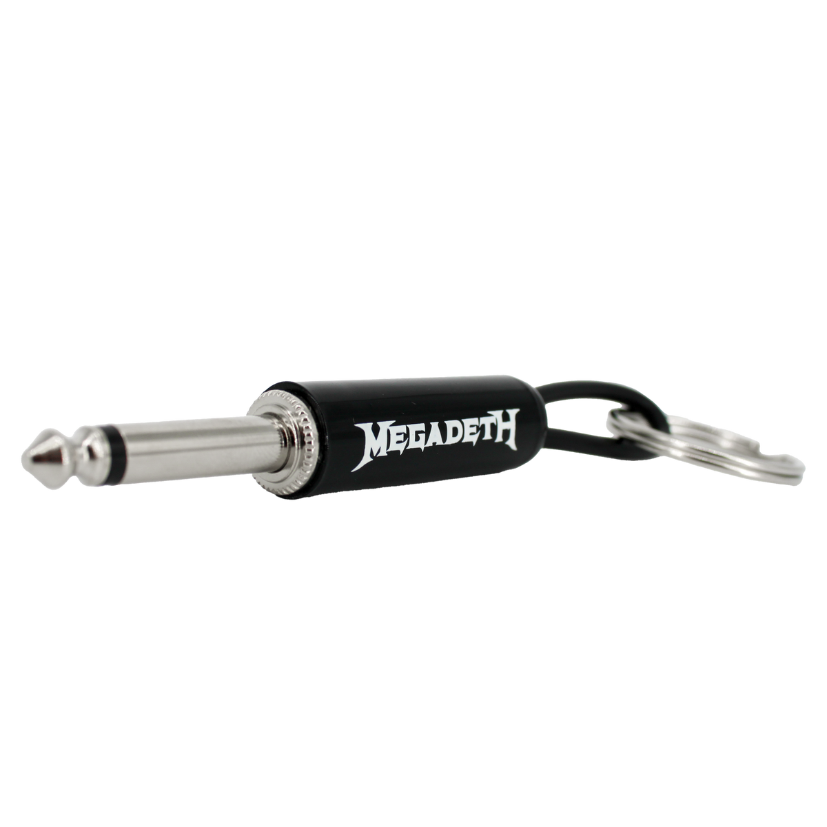 MEGADETH LOGO GUITAR PLUG KEYCHAIN