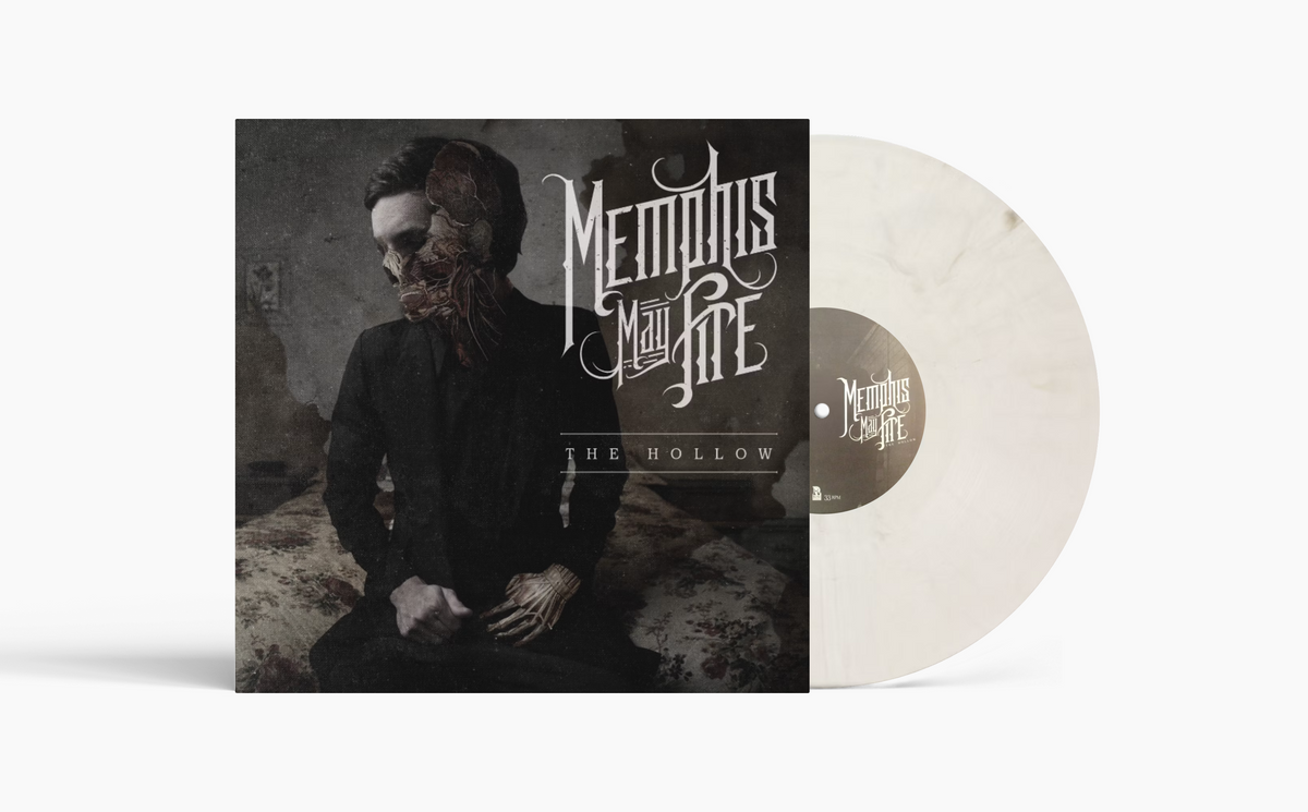 MEMPHIS MAY FIRE ‘THE HOLLOW’ 15TH ANNIVERSARY LP (Exclusive – Limited to 300, Earl Grey Cream Vinyl)