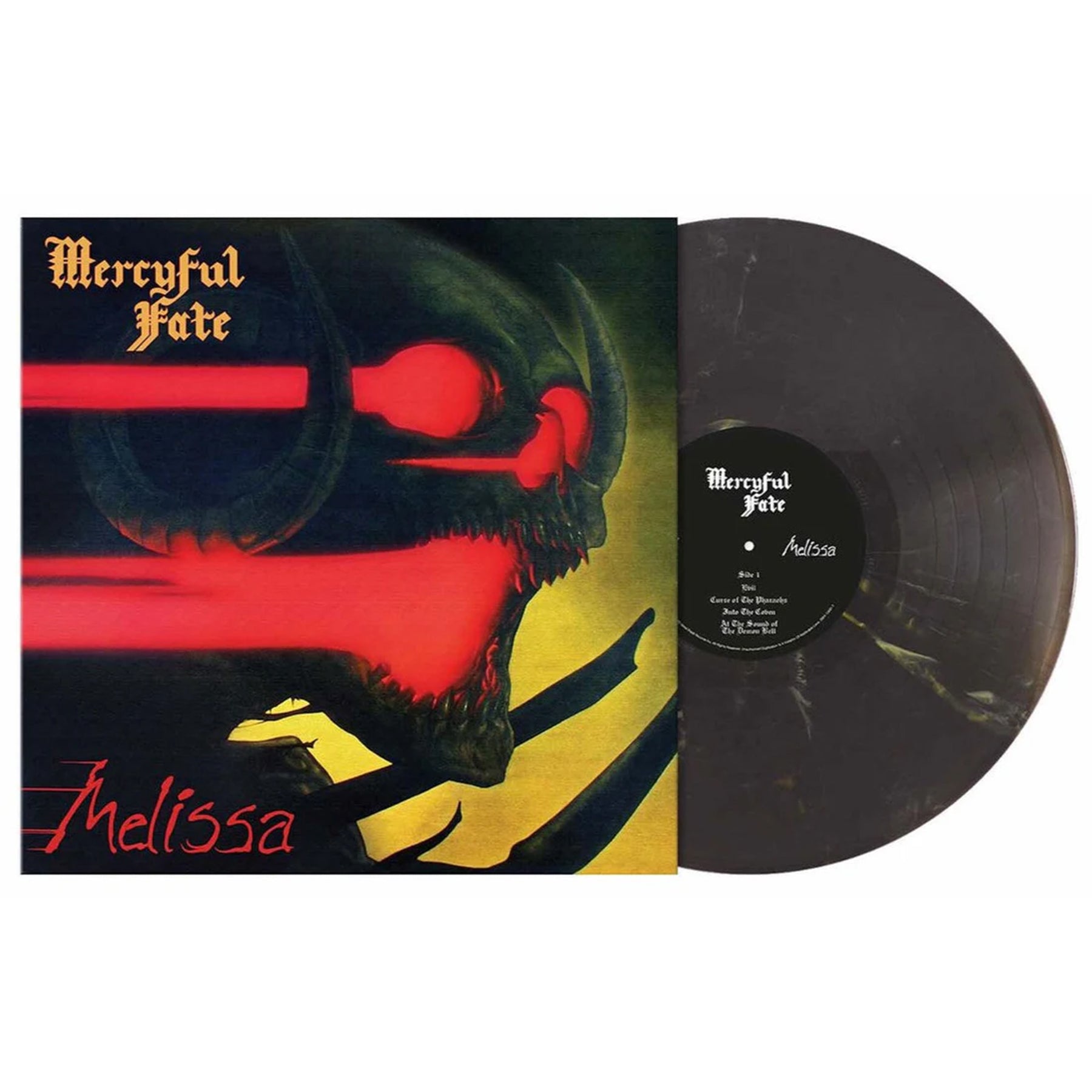 Mercyful Fate Melissa Limited Edition Yellow & Black Vinyl