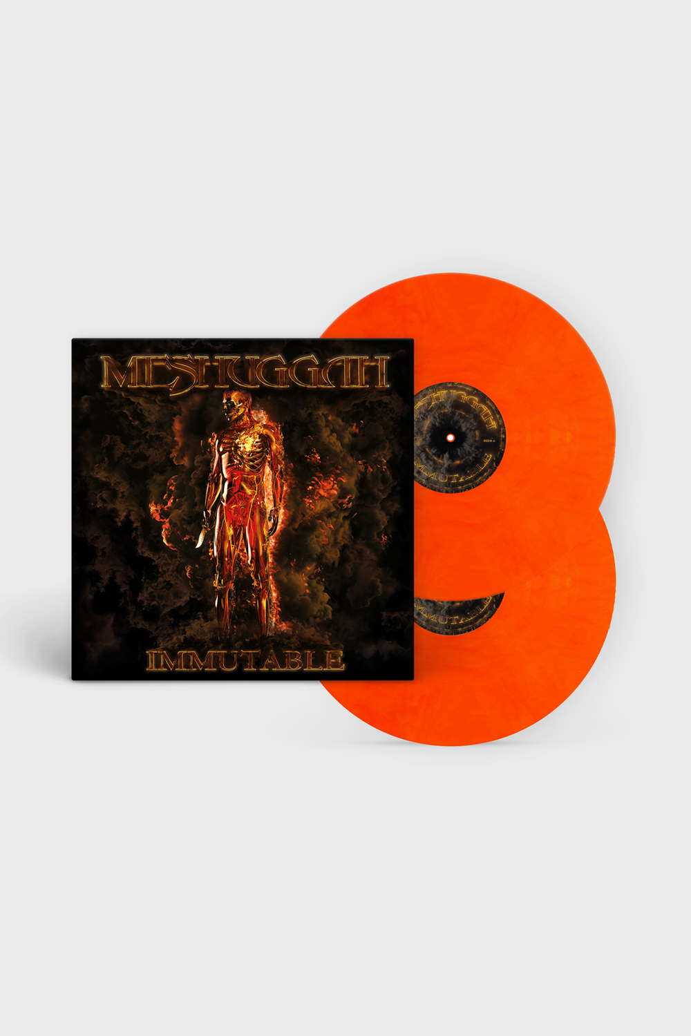 MESHUGGAH ‘IMMUTABLE' 2LP LTD. - OPAQUE ORANGE/RED