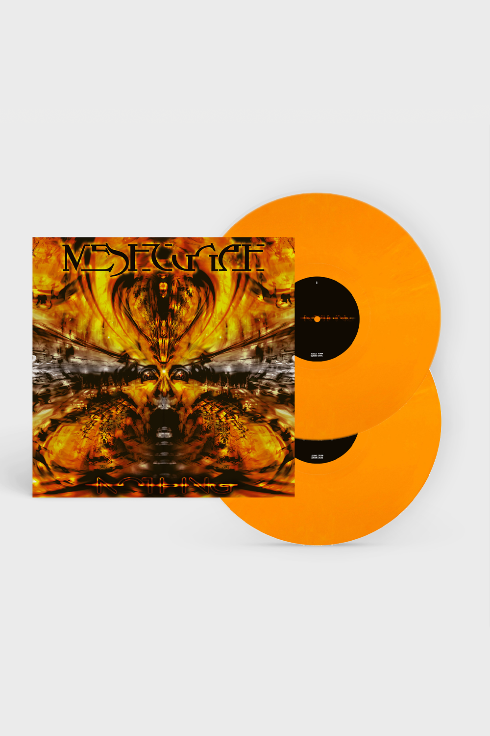 MESHUGGAH ‘NOTHING’ 2LP - LTD. 500 - ORANGE/WHITE MARBLE